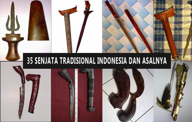 Kekayaan budaya yang berupa senjata tradisional adalah