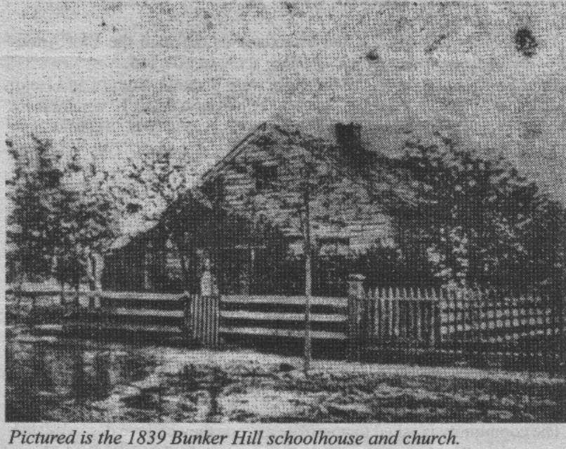 Stories from the Past A History of Bunker Hill Schools