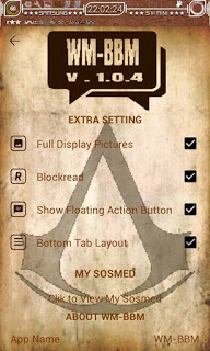 BBM Mod WM-BBM v1.0.4 Tema Brown Based BBM v3.1.0.13 Apk Terbaru BBM Mod WM-BBM v1.0.4 Tema Brown Based BBM v3.1.0.13 Apk Terbaru