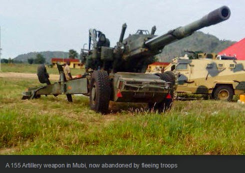 nigerian troops flee mubi 
