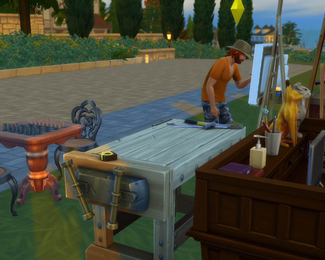 The Best Games Ever The sims 4 Painting Skill