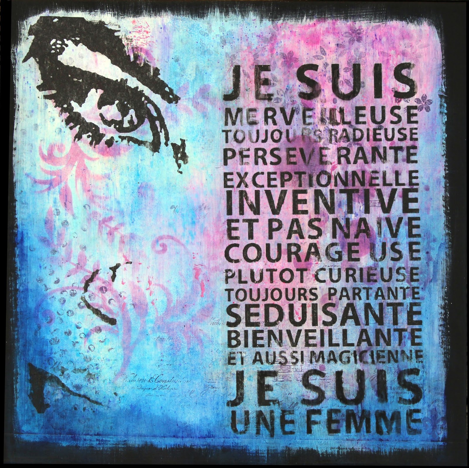 ImpressionScrap Etre une femme, ou