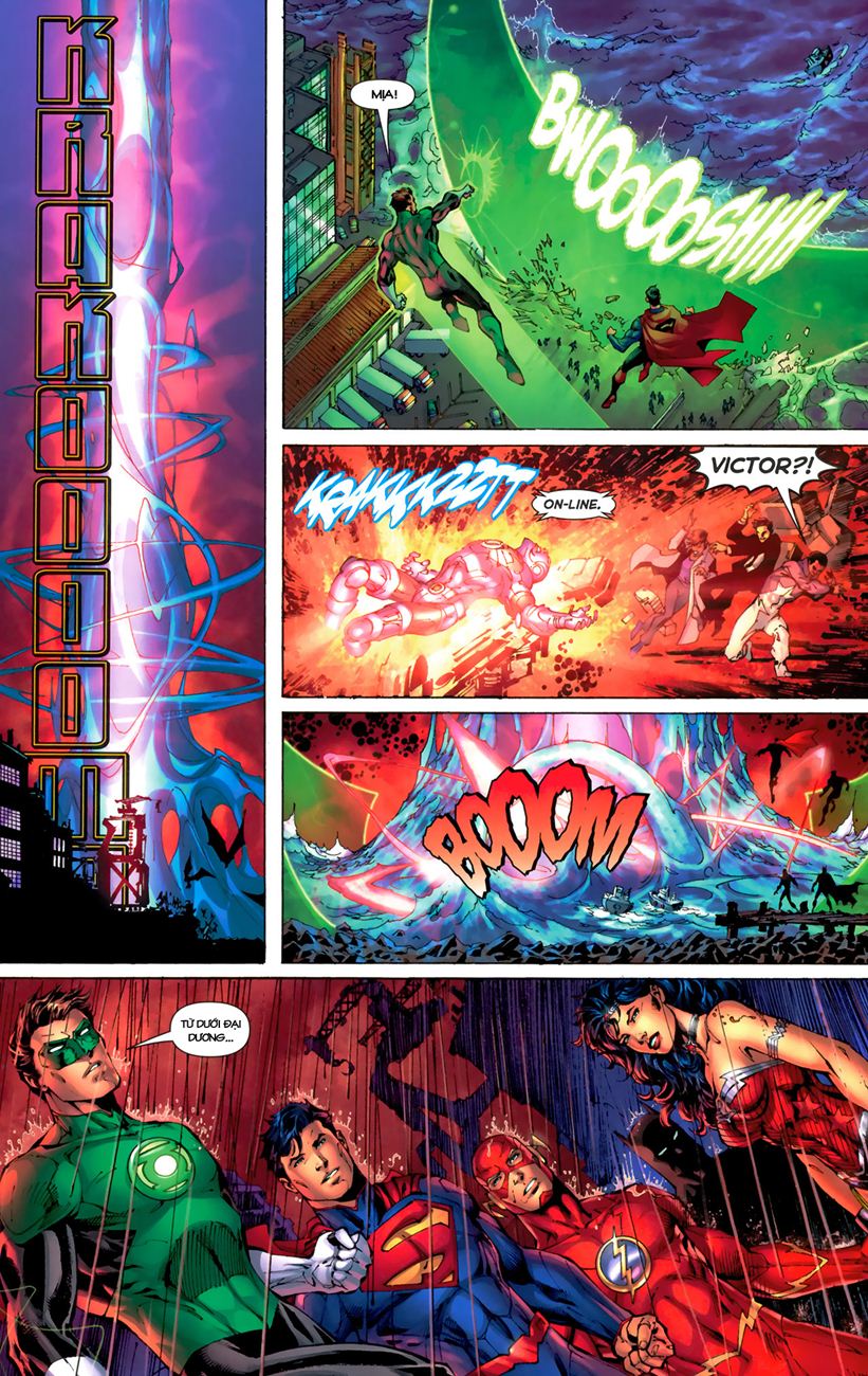 Justice League chap 3 trang 22