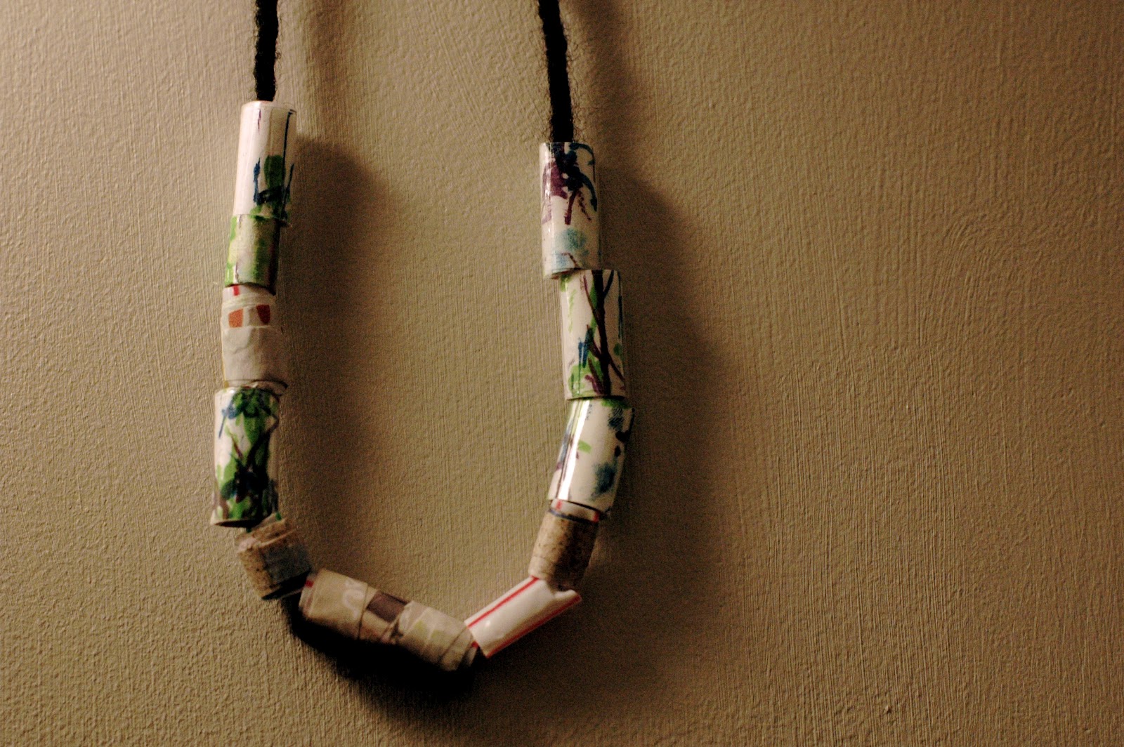 create (with kids) straw beads for tiny tots FreshlyPlanted