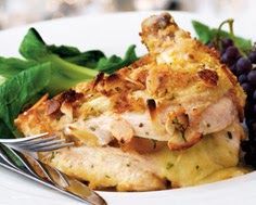 Dine With Donna: Almond-Crusted Apricot and Brie Stuffed Chicken Breast