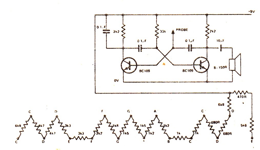 Simple Tone Generator Circuits Music Organ and IC555 Alarm Circuits