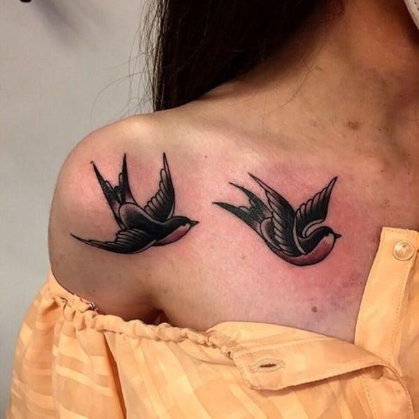 tatuagens de andorinhas para as mulheres tatuagens de andorinhas para as mulheres