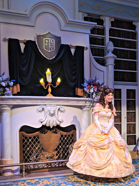 Belle Encounter at Magic Kingdom Celebrating my Birthday at the Magic Kingdom - Belle Encounter at Magic Kingdom