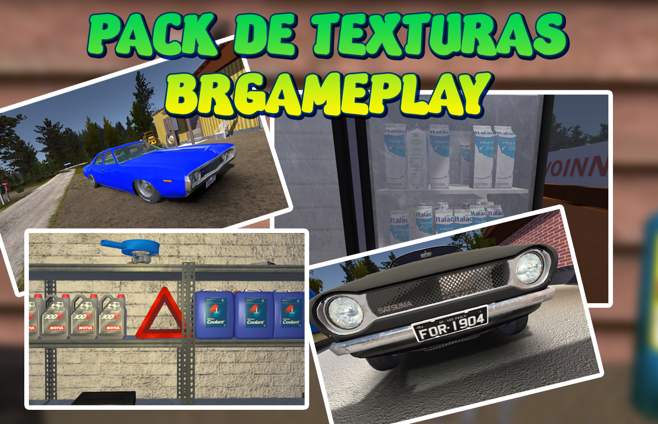 My Summer Car Brasil: [Mod] Pack de Texturas por BRGameplay