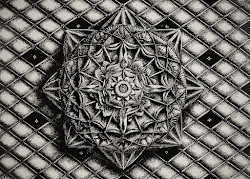 line fine alex drawings konahin geometric behance ink shaped extraordinary illustration human pen blood arts own artist amazing designstack blowing