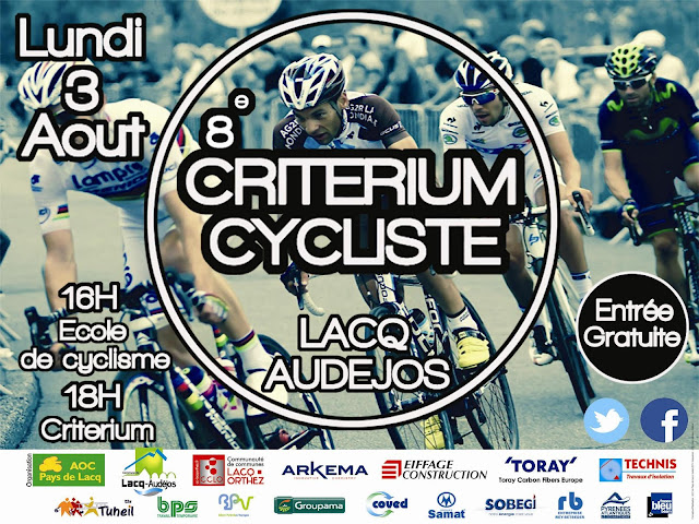 critérium cycliste de Lacq Audéjos 2015 