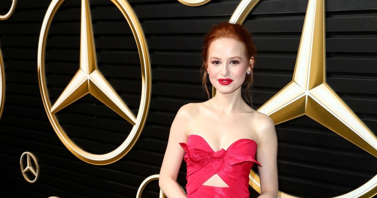 Red Carpet Dresses: Madelaine Petsch - Mercedes-Benz Oscar Viewing