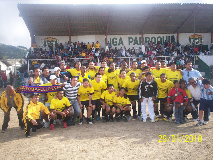 CLUB DEPORTIVO BARCELONA  CAMPEON 2010 / 2011
