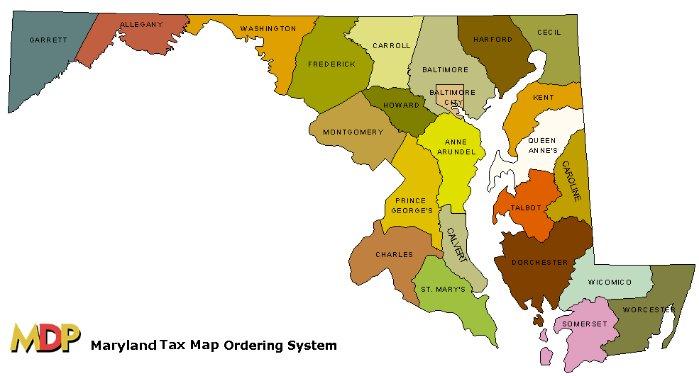 online-maps-maryland-county-map