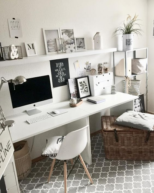 30+ Simple Desk Decor Reference Ideas. WPICC.Blog
