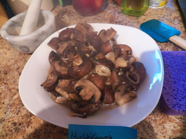 Baked Baby Bella Mushrooms
