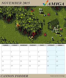 Sunteam: Calendario Commodore Amiga 2015