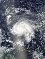 Hurricane Jose seen by Aqua satellite