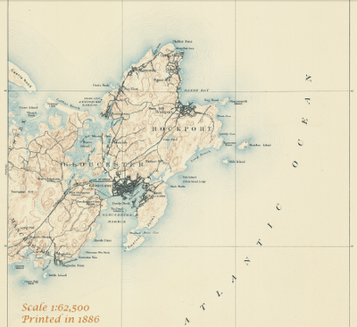 USGS Map 1886