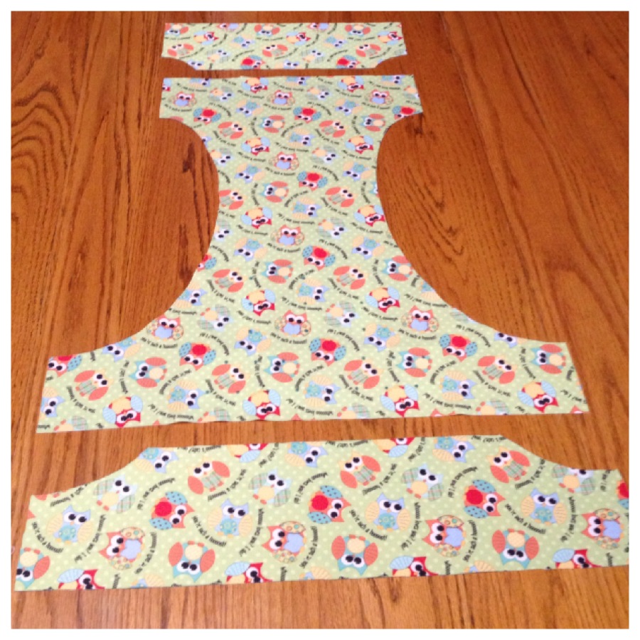 A Little Dancer Cloth Diaper Tutorial How to Make a Flip Cover