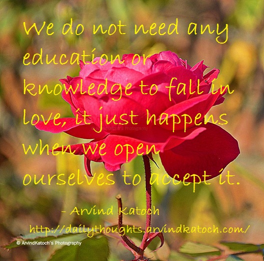 Thought Of The Day Love Thought Of Day Picture Message On Fall In Love - Best Daily Thoughts (With  Meanings)