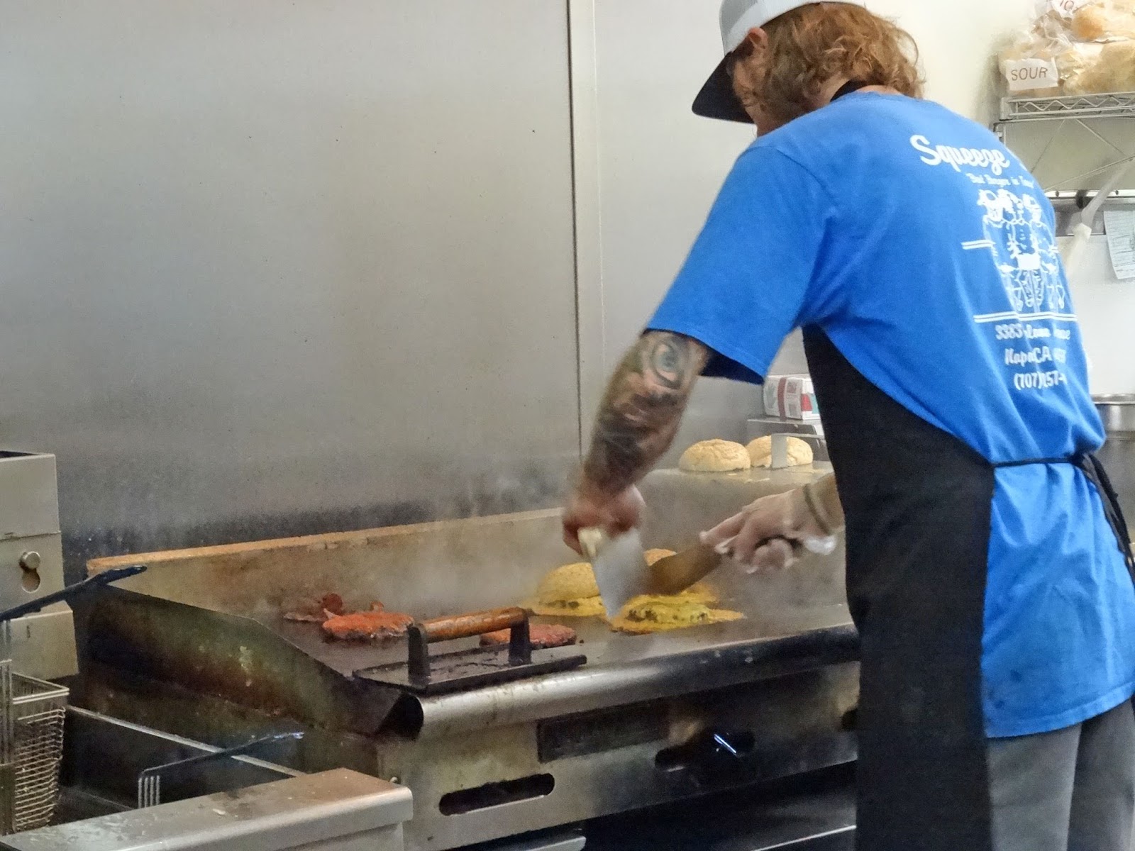 MAD MEAT GENIUS SQUEEZE INN HAMBURGERS