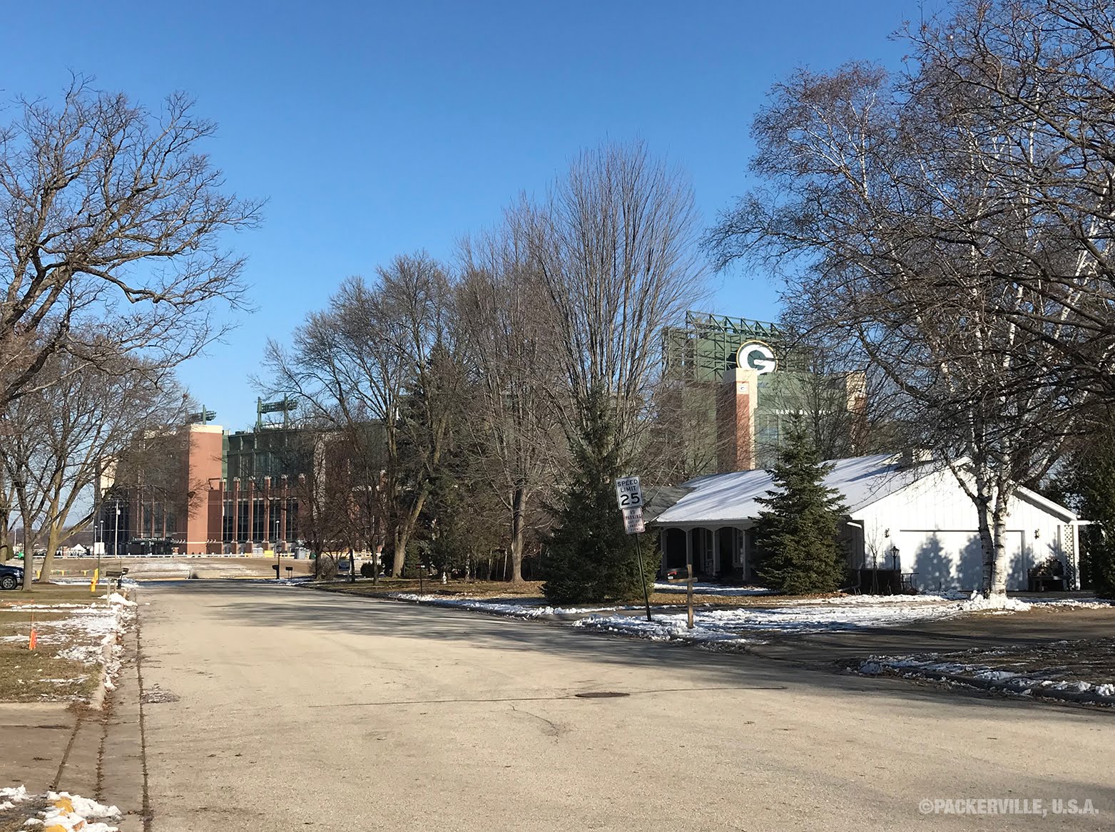 PACKERVILLE, U.S.A. The Lambeau Neighborhood