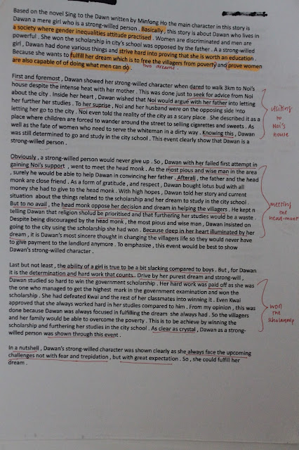 Sing to the dawn determination essay picture