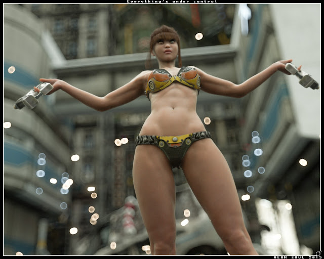 3d Models Art Zone - AlphaKini Bundle - AlphaKini Genesis 2 Nainen (s), AlphaKini Future, Contemporary ja Fantasy