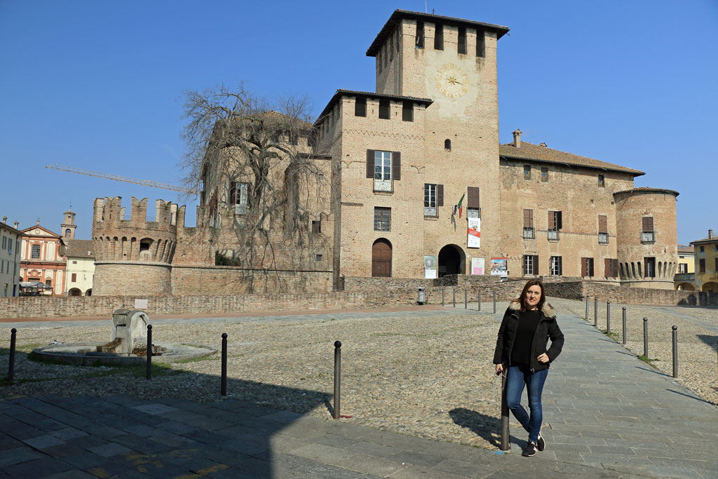 La Rocca Sanvitale de Fontanellato, Parma, Italia