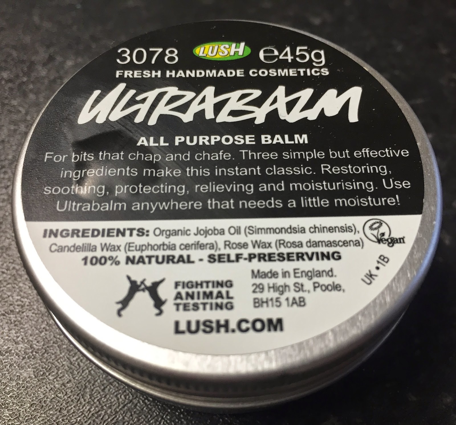 All Things Lush UK Ultrabalm Multipurpose Balm