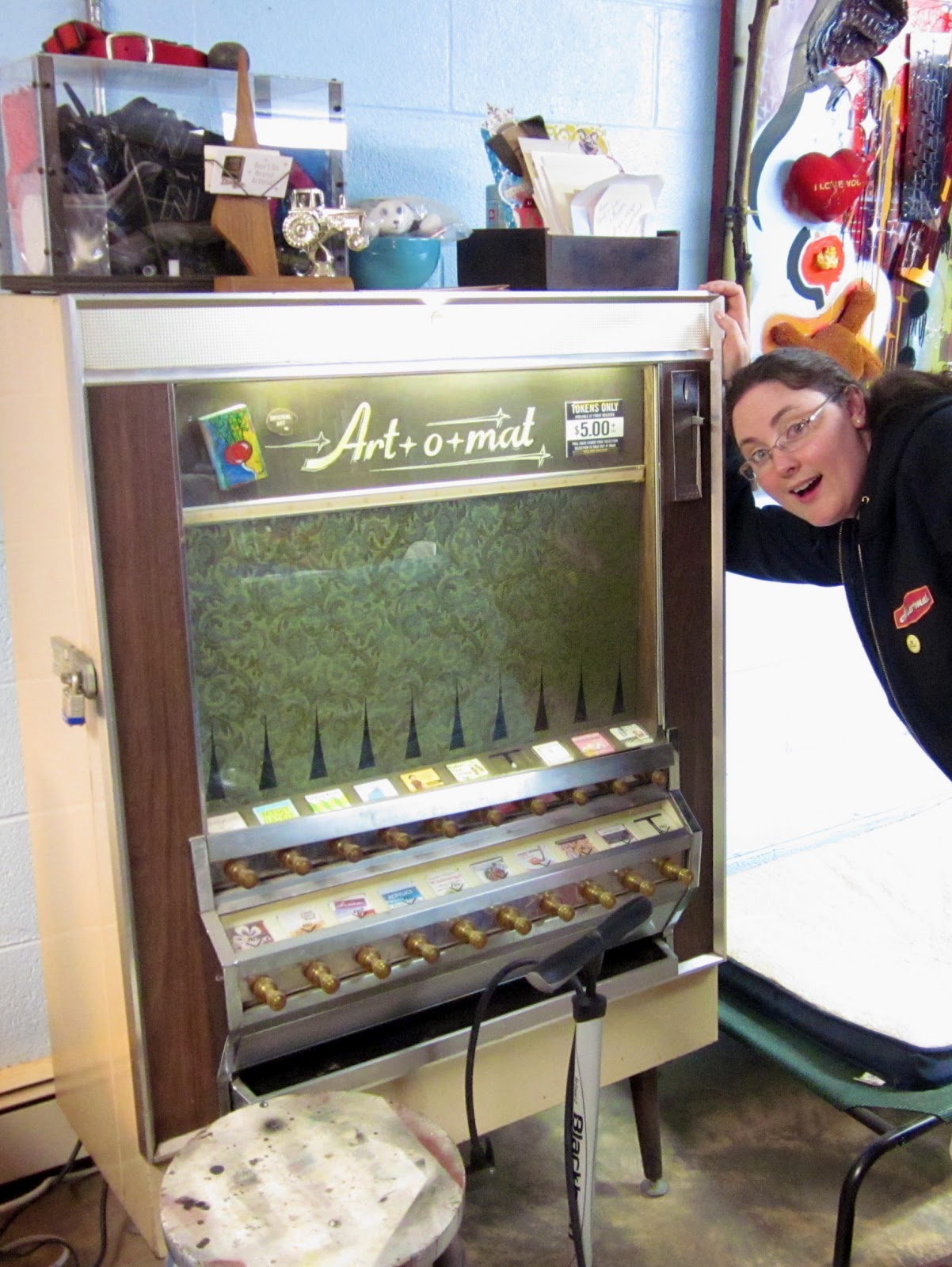 Our Epic Art*o*mat® Road Trip Blog Day 24 Mat goes home! (sniff!)