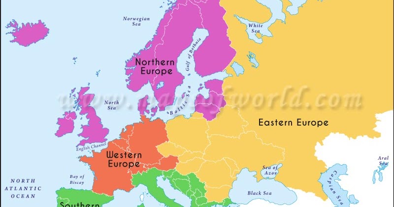 Jagoan Banten Kondisi Geografis Benua Eropa