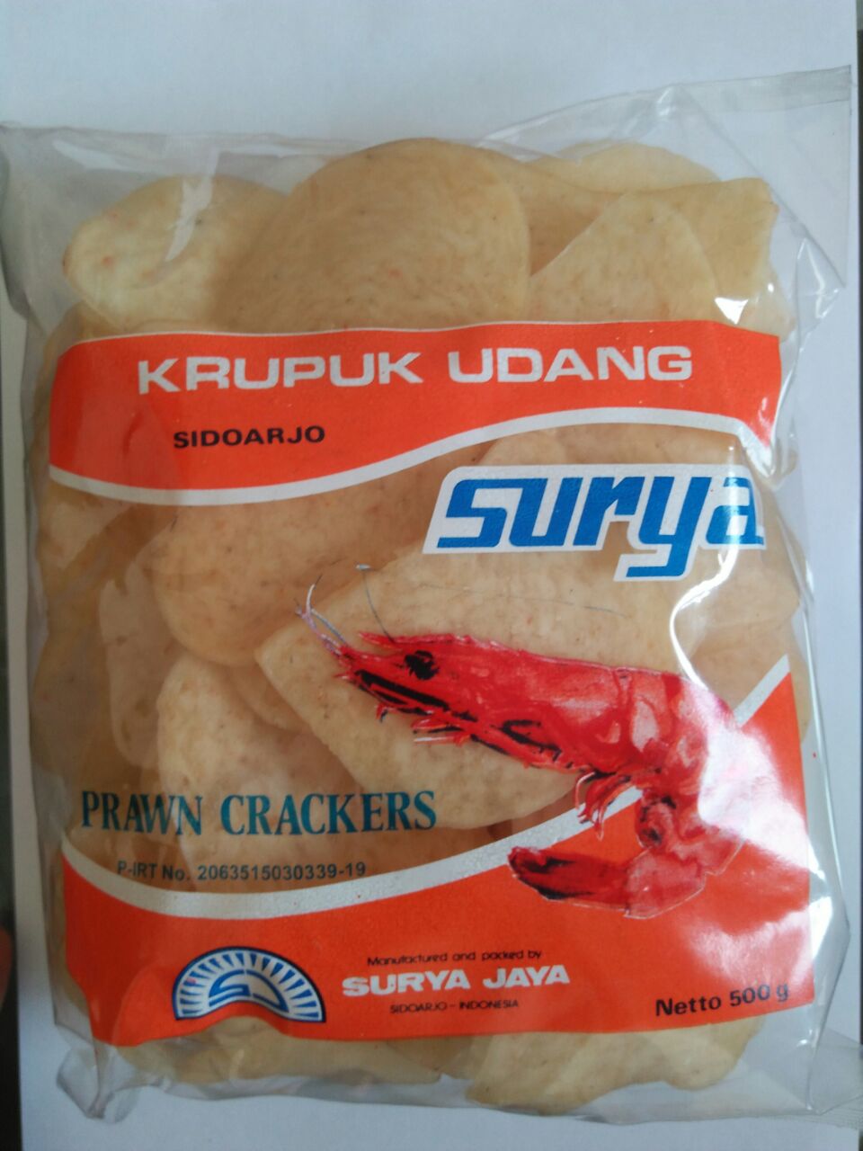 Bahan-Bahan Kerupuk Udang