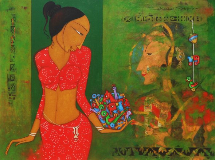 Фигуративные картины. Hitendra Singh Bhati Фигуративные картины. Hitendra Singh Bhati