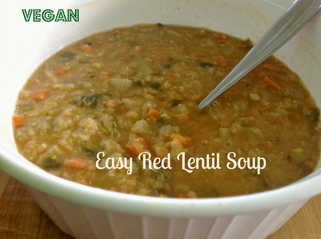 red lentil vegetable soup