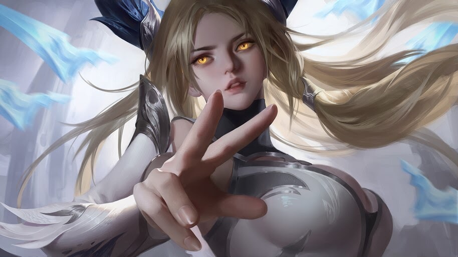 Irelia, LoL, Girl, Art, Invictus Gaming, 4K, #7.1573