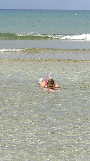 Snorkelling at Ladies Mile Beach, Limmasol, Cyprus, #simplysnorkelling