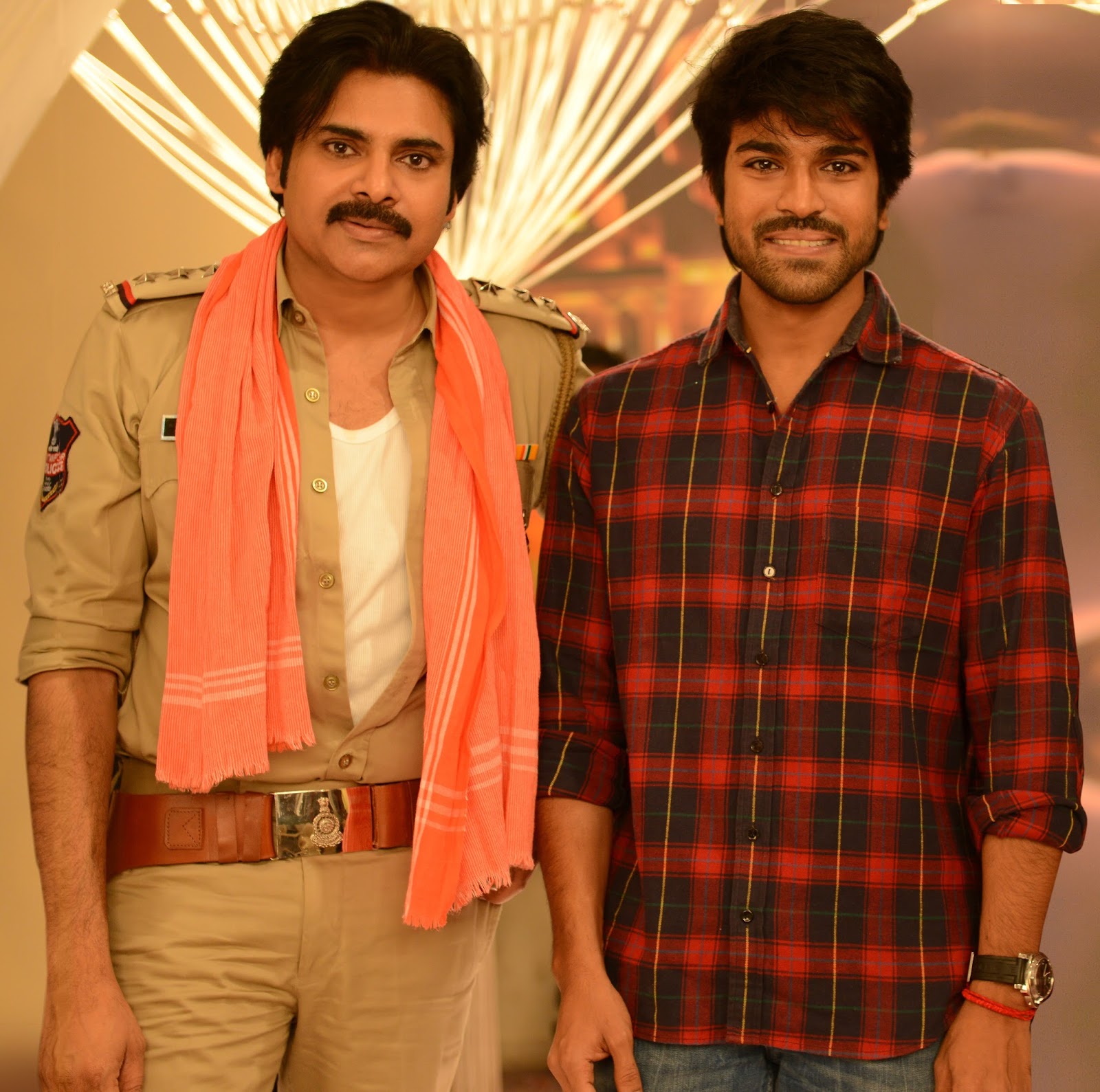 Pawan Kalyan greets Ram Charan Stills - Latest Movie Updates, Movie