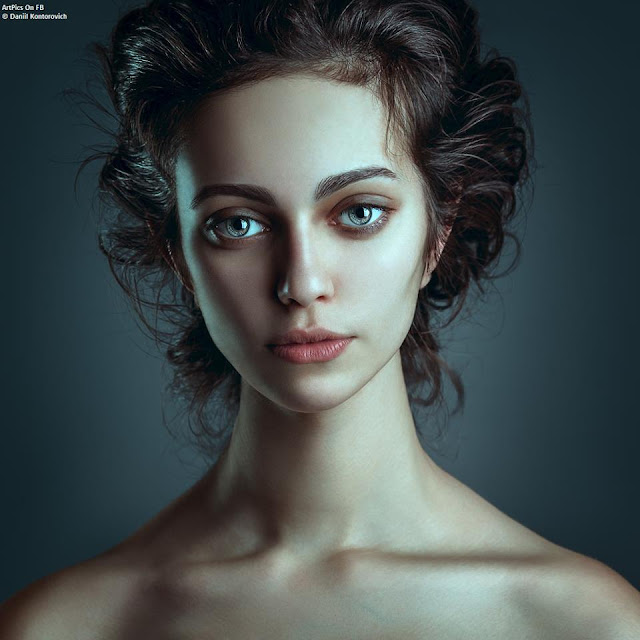 Daniil Kontorovich Amazing portrait girls