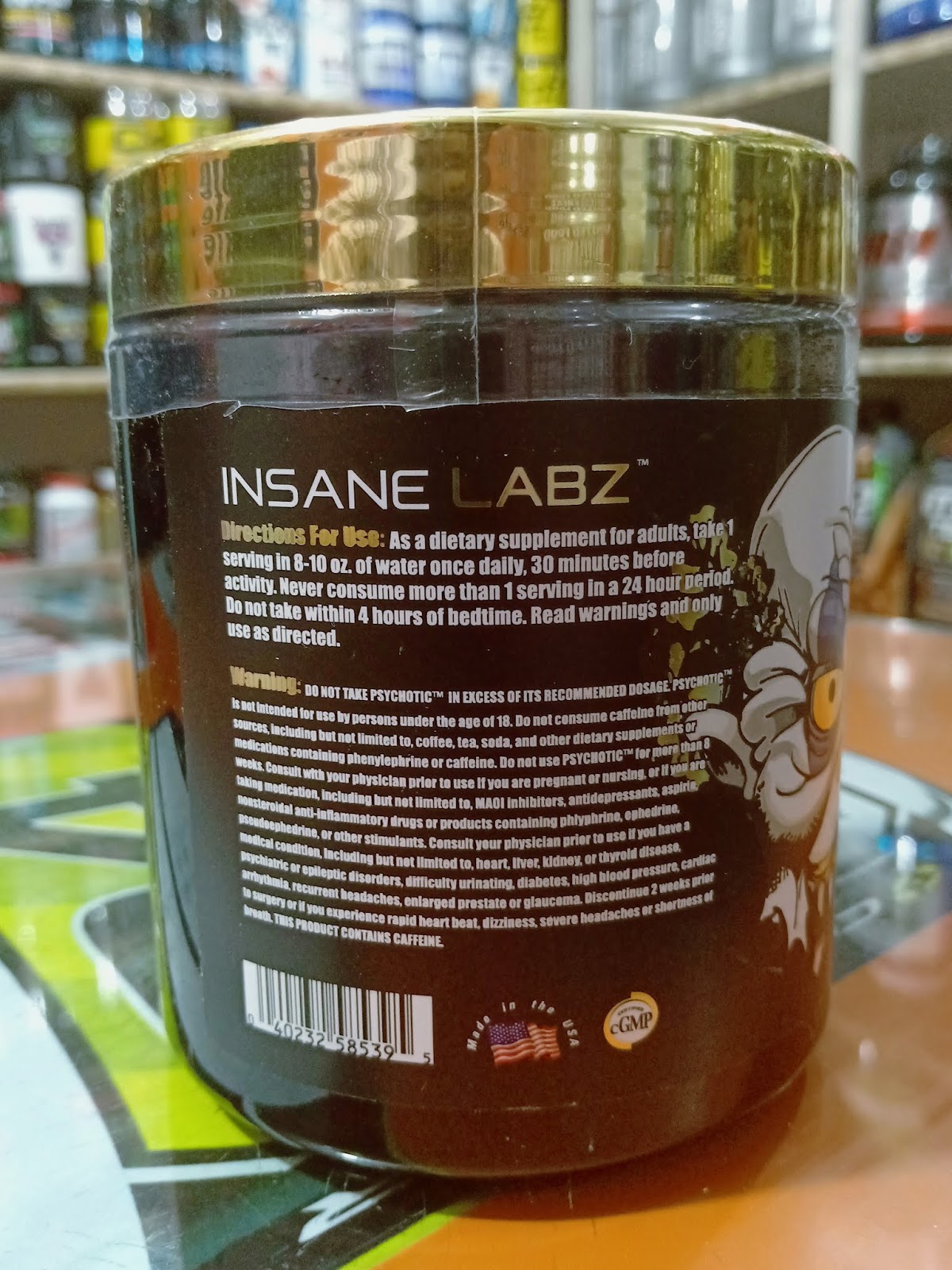 Insane Labz Psychotic Gold, 35 Servings NCRFS Insane Labz Psychotic Gold, 35 Servings NCRFS