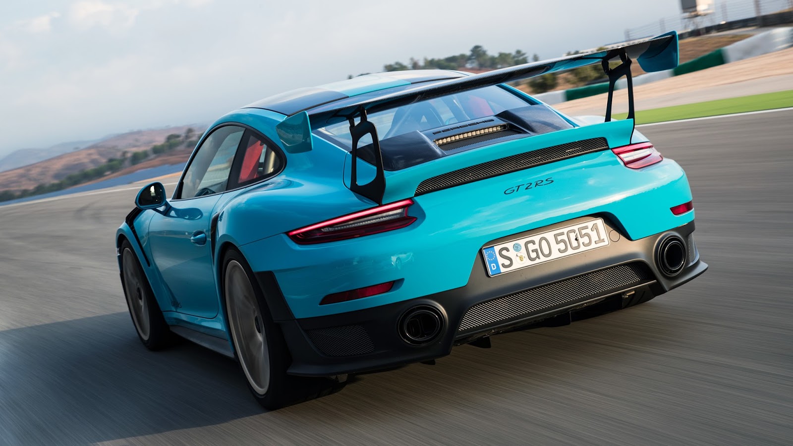 Порше 911 gt3 RS Blue