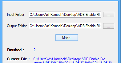 Adb enabler automator file Adb enabler automator file