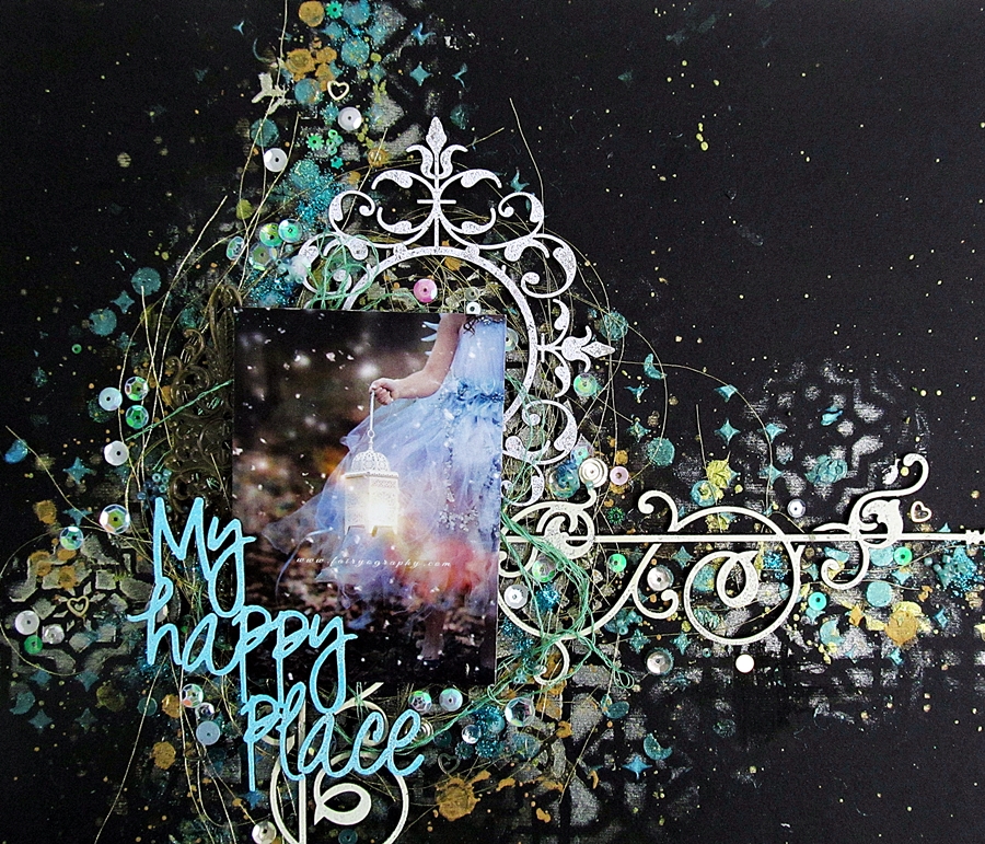 Kalalayaa's Art Stuido My happy place Layout