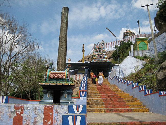 Steps Leading To Sri Lakshmi Narasimha Swamy Temple