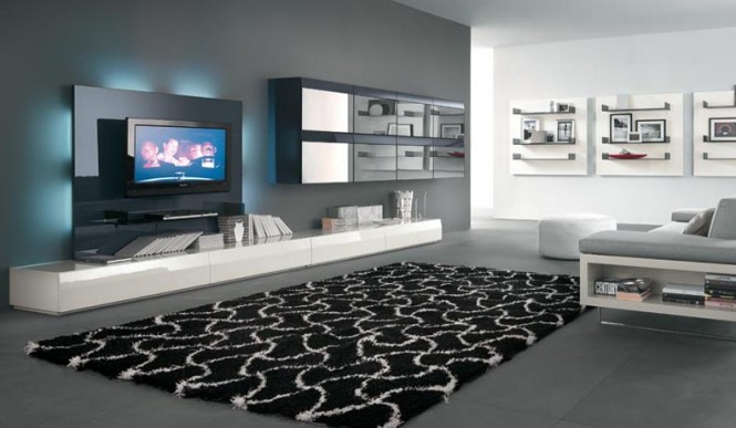 Hogares Frescos: Modernas Unidades de Pared para TV