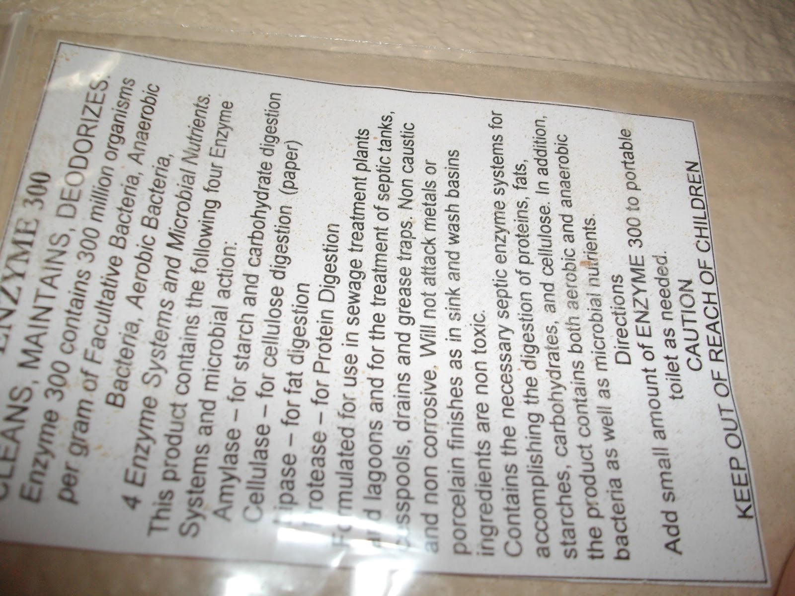 Home Made Is Easy PortaPotty KIT.