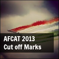 afcat 2013 cut off marks 