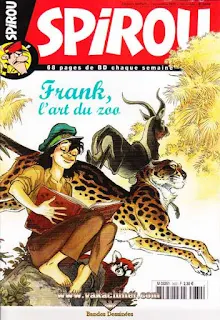 Spirou, Frank, l'art du Zoo, numéro 3630, année 2007