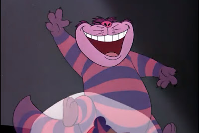 Alice Wonderland Disney animated review Cheshire cat jerk